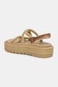 Obuwie Bohonomad sandały na platformie damskie TAHITI TAH.0012.CPS beżowy