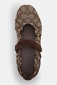 Coach baleriny Coach Mary Jane Sneaker With Signature Jacquard brązowy CEE55.VJN