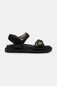 Coach sandały damskie skórzane Brynn Leather Sandal czarny CEF31.BLK