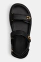 Coach sandały damskie skórzane Brynn Leather Sandal czarny CEF31.BLK