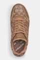 Coach Coach All Over Crystals Signature sneakersy damskie brązowy CEG68.E28