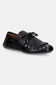 Wales Bonner Montego Tasseled Moccasins Women's leather black WBW46000A.23010.999