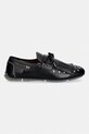Wales Bonner Montego Tasseled Moccasins Women's leather WBW46000A.23010.999 black SS26