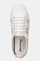 Superga 3750 FLOWER EMBROIDERY LEGGERA πάνινα sneakers Γυναικεία μπεζ S8161ZW.AA5