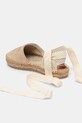 Obuwie Love Moschino espadryle damskie zamszowe JA10562G0OIG5104 beżowy
