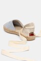 Obuwie Love Moschino espadryle damskie zamszowe JA10562G0OIG5701 niebieski