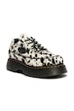 Dr. Martens półbuty damskie skórzane Buzz 5i 5 Eye Dalmatian DM42846100 biały SS26