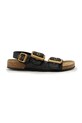 AllSaints сандалии женские Staffa Raffia Sandal чёрный W125FE.BLK