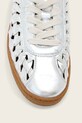 AllSaints Velma Woven Sneaker tenisky dámske kožené W141FC.SLV strieborná