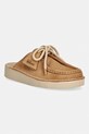 Clarks Originals NomadMule 2026 klapki damskie zamszowe beżowy 26186619