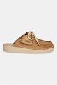 Clarks Originals NomadMule 2026 klapki damskie zamszowe 26186619 beżowy SS26