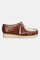 Clarks Originals Wallabee mokasyny damskie skórzane 26185573 brązowy SS26