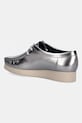 Obuća Clarks Originals Wallabee. 2604 mokasinke za žene od kože 26186506 srebrna