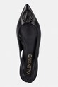 Valentino балеринки от кожа VALENTINE черен 91V1602NAP.BLACK