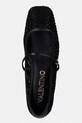 Valentino baleríny CRYSTAL čierna 91C4601STRS.BLACK