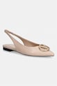 Valentino balerinke od kože SLINGBACK FLAT bež 91V1602NAP.NUDE