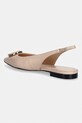 Obuća Valentino balerinke od kože SLINGBACK FLAT 91V1602NAP.NUDE bež