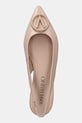 Valentino balerinke od kože SLINGBACK FLAT bež 91V1602NAP.NUDE