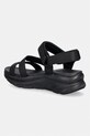 Obuwie Skechers sandały damskie DLUX WALKER SANDAL 119828 czarny