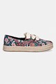 Toms espadrilky dámske CAROLINA LACE UP 10022630.BLUE tmavomodrá SS26