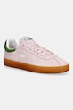 Lacoste Baseshot Sneakers кросівки жіночі замшеві рожевий 51SFA0083.ANQ