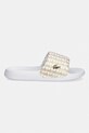 Lacoste klapki basenowe damskie SERVE SLIDE 1.0 51CFA0009.216 biały SS26