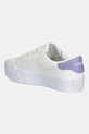 Obuwie Lacoste Ziane Platform Leather Sneakers sneakersy damskie 50CFA0035.AI6 beżowy