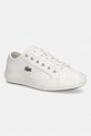 Lacoste BACKCOURT sneakersy damskie skórzane beżowy 48CFA0001.18C