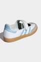 Fete adidas Originals balerini din piele pentru copii DISNEY SAMBA JANE JP9545 alb