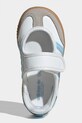 Δερμάτινες μπαλαρίνες για παιδιά adidas Originals SAMBA JANE JQ9322 λευκό