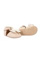 Donsje buty niemowlęce Zaizou Shoes Shimmer Libelle nieocieplane beżowy 1042801