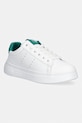 Calvin Klein Jeans scarpe da ginnastica per bambini finta pelle fiore bianco V3X9.83301.30.34