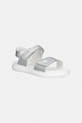 Calvin Klein Jeans sandały dziecięce imitacja skóry licowej srebrny V1A2.83241.30.34