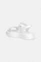 Dziewczynka Calvin Klein Jeans sandały na platformie dziecięce V3A2.83251.30.34 biały