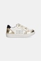 Elisabetta Franchi sneakersy skórzane dziecięce F1A9.E0496 złoty SS26