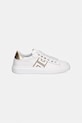 Elisabetta Franchi scarpe da ginnastica per bambini in pelle F4A9.E0504 bianco SS26