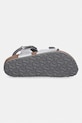 Birkenstock sandali per bambini in pelle Rio AS Kids Flowers 1031702.36.39 argento