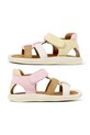 Camper сандали обувки с отворена пета за деца от кожа TWS FW розов K800628.G.TWS