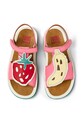 Camper sandały dziecięce skórzane TWS Kids różowy K800671.28.34