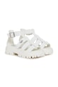 Diesel sandały dziecięce D-SANSTRY SANDALS BC1066.KF015.36.40 biały SS26
