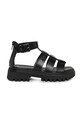 Diesel sandały dziecięce D-SANSTRY SANDALS czarny BC1066.KF015.36.40