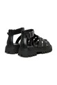 Dziewczynka Diesel sandały dziecięce D-SANSTRY SANDALS BC1066.KF015.36.40 czarny