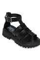 Diesel sandały dziecięce D-SANSTRY SANDALS czarny BC1066.KF015.36.40