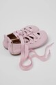 Camper baleriny skórzane dziecięce Right Kids K800674.28.34 różowy SS26