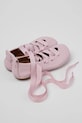 Camper baleriny skórzane dziecięce Right Kids K800674.28.34 różowy SS26