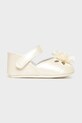 Mayoral Newborn buty niemowlęce imitacja skóry licowej beżowy 9091.2M.Newborn.PPY2