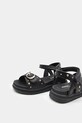 Mayoral sandały dziecięce imitacja skóry licowej czarny 43740.61A.Kids.PPY2
