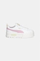 Puma Mayze Lth Jr sneakersy dziecięce skórzane 384527.PPY2 biały SS26