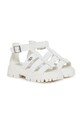 Diesel sandały dziecięce D-SANSTRY SANDALS BC1066.KF015.33.35 biały SS26