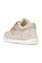Detské kožené poltopánky Geox MACCHIA béžová B164PA.00778.18.26